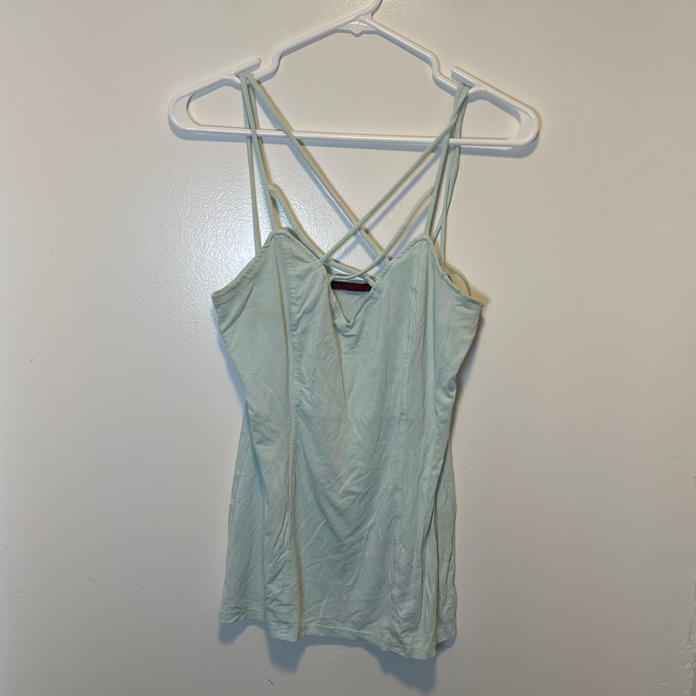 BKE Mint Green Strappy Women's size large